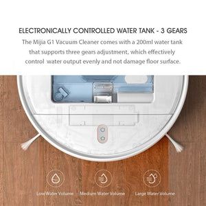 Xiaomi Mijia 3 in 1 APP Controlled 2200PA Smart Robot Vacuum Cleaner with Automatic Recharging Base Station - Mainz Empire Pte Ltd