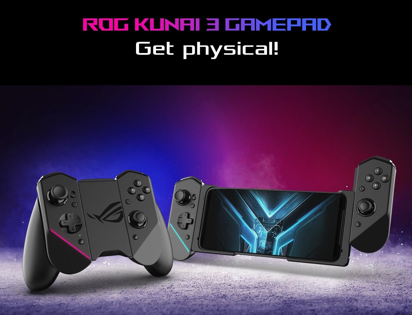 Asus Kunai 3 Gampad for Asus ROG 5 and ROG 6 Series - Mainz Empire Pte Ltd