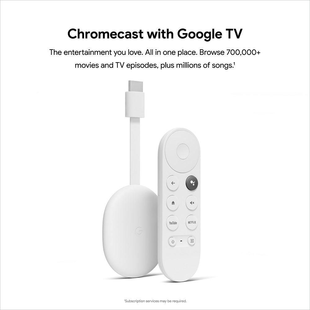 Google Chromecast 4 with Google TV 4K - Mainz Empire Pte Ltd