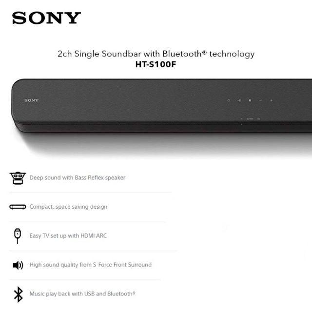 Sony 2ch Bluetooth Soundbar - Mainz Empire Pte Ltd