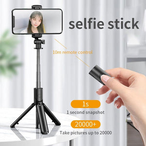 3 in 1 Bluetooth Selfie Stick with Tripod Stand - Mainz Empire Pte Ltd