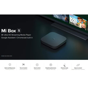 Xiaomi Mi TV Box S(Gen 2) 4K HDR Android Box - Mainz Empire Pte Ltd