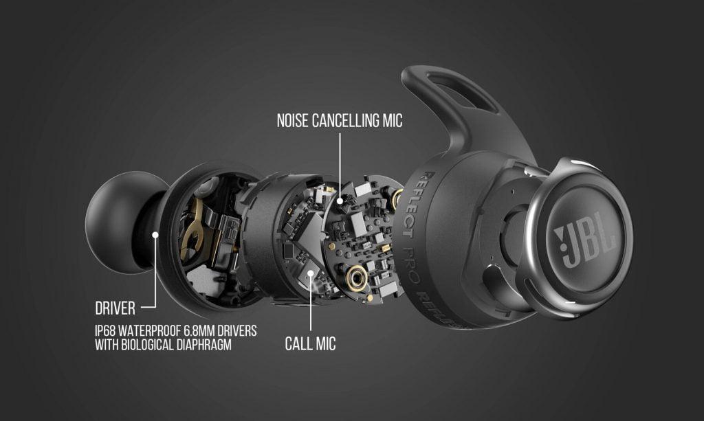 Jbl reflect flow noise cancelling outlet