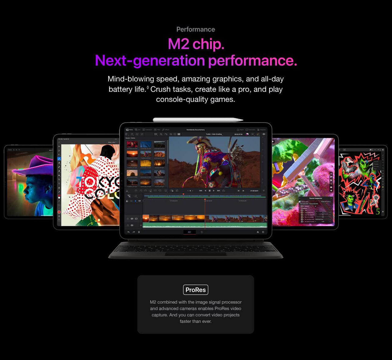 Apple iPad Pro M2 Chip 2022 Edition WIFI + Cellular 11"/ 12.9" (128GB/256GB) - Mainz Empire Pte Ltd