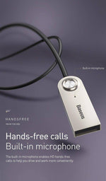 Baseus Bluetooth 5.0 Wireless AUX Transmitter - Mainz Empire Pte Ltd