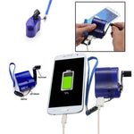 Dynamo Hand Crank USB Mobile Phone Emergency Charger Power Bank - Mainz Empire Pte Ltd