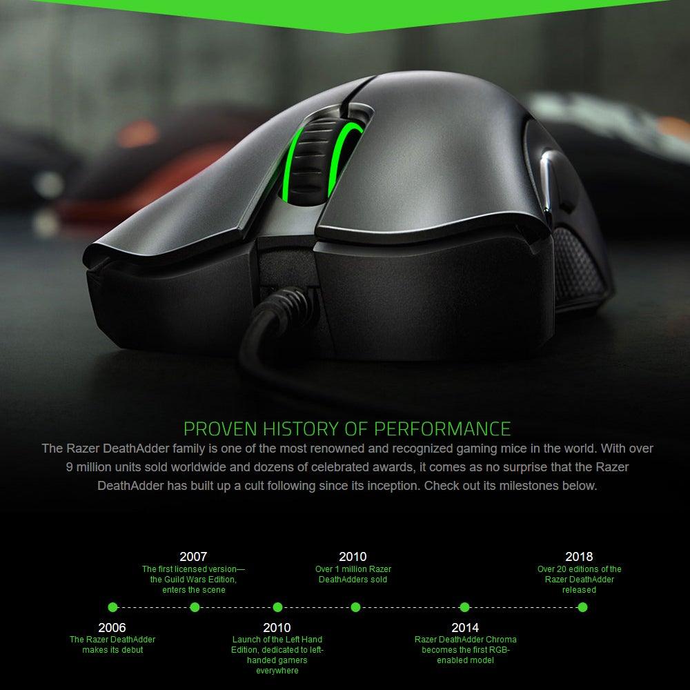 Razer Deathadder Essential Wired Gaming Mouse - Mainz Empire Pte Ltd