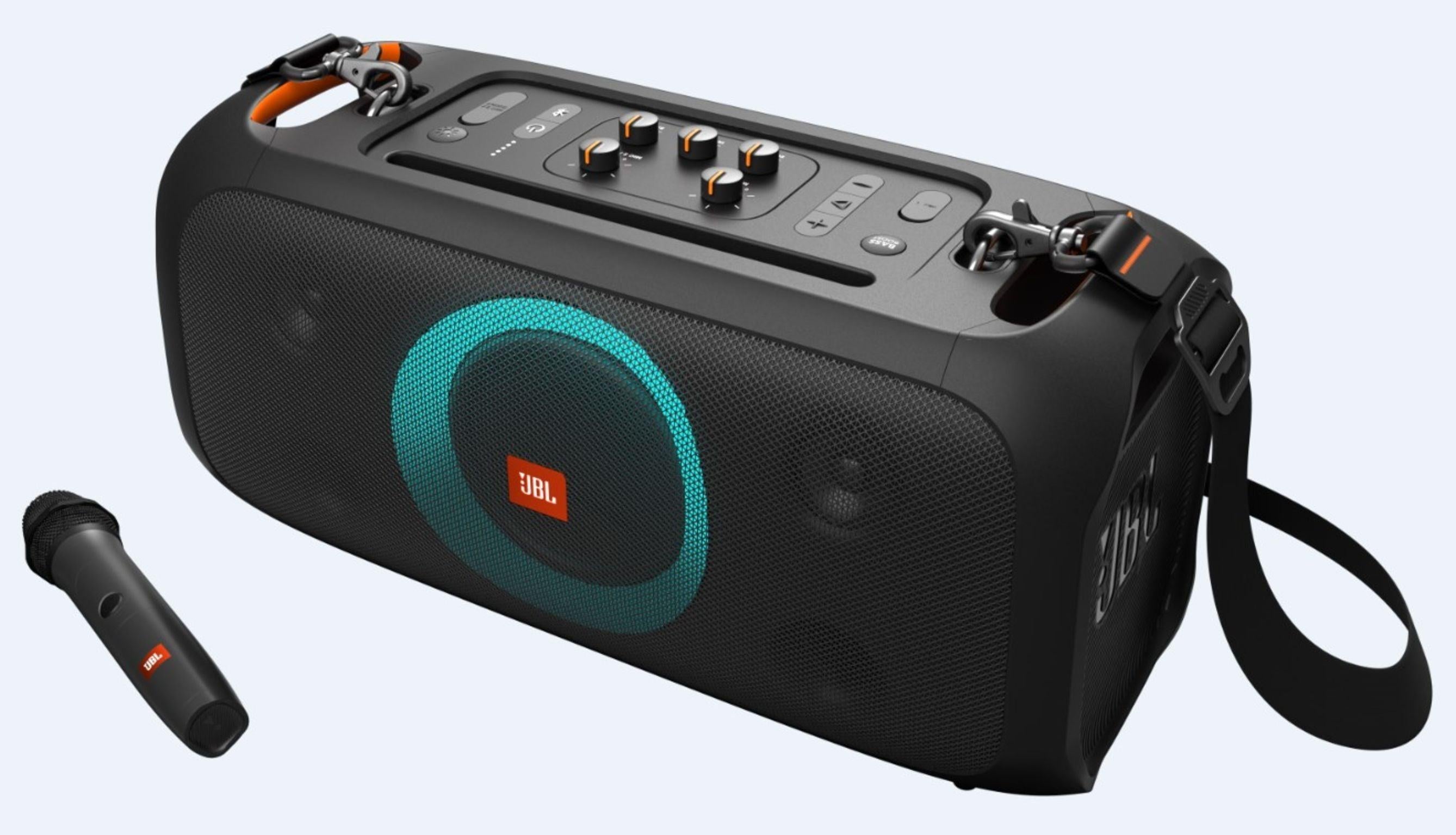 JBL PartyBox On The Go Portable Bluetooth Karaoke Speaker - Mainz Empire Pte Ltd