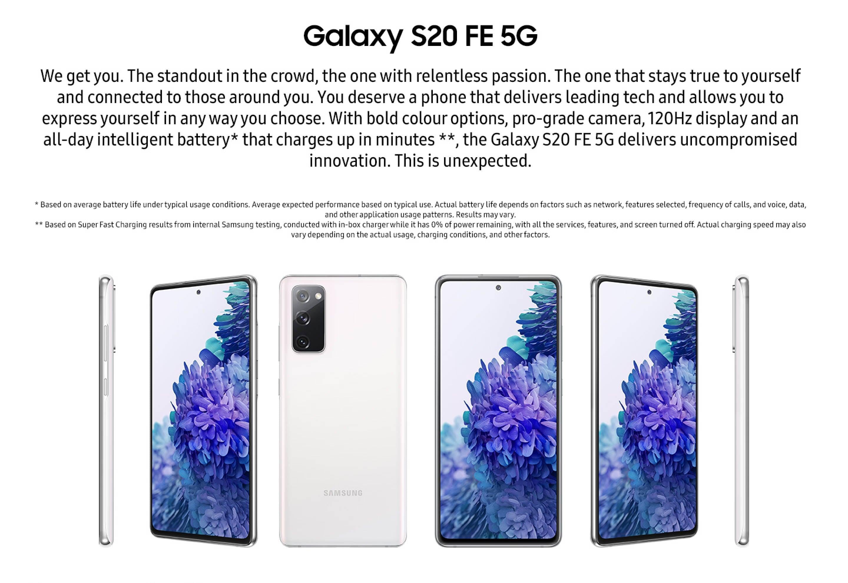 Samsung S20 FE 5G (6/128GB) *REFURBISHED* - Mainz Empire Pte Ltd