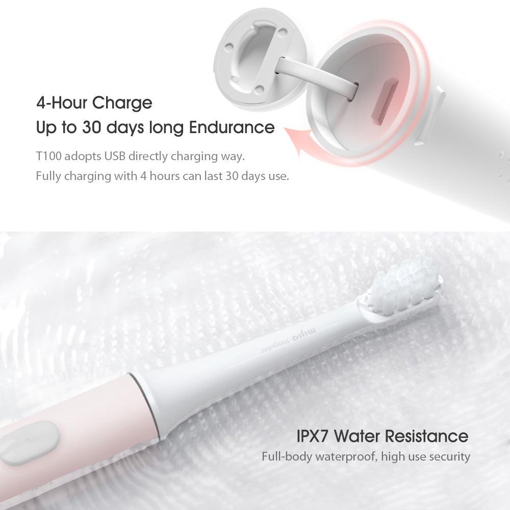 Xiaomi Mijia T100 Dual Mode Electric Rechargeable Toothbrush - Mainz Empire Pte Ltd