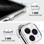 iPhone 12 Pro Max/12/12 Pro/12 Mini/11/11 Pro/11 Pro Max ShockProof Clear Case - Mainz Empire Pte Ltd