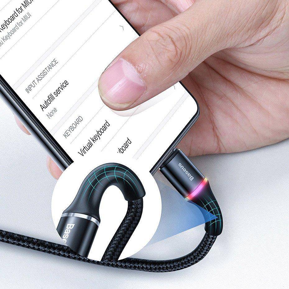 Baseus 60W USB Type C To Type C Fast Charging Cable - Mainz Empire Pte Ltd