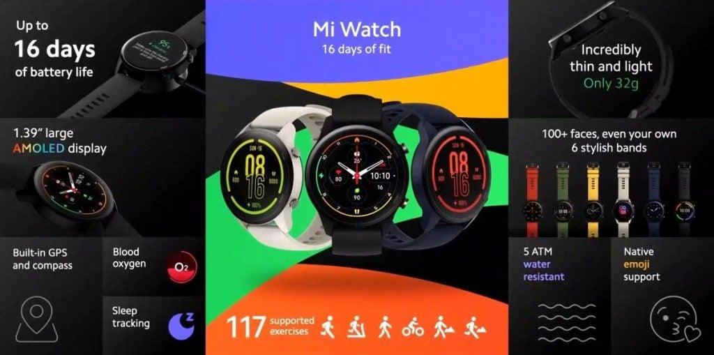 Mi watch gps hotsell