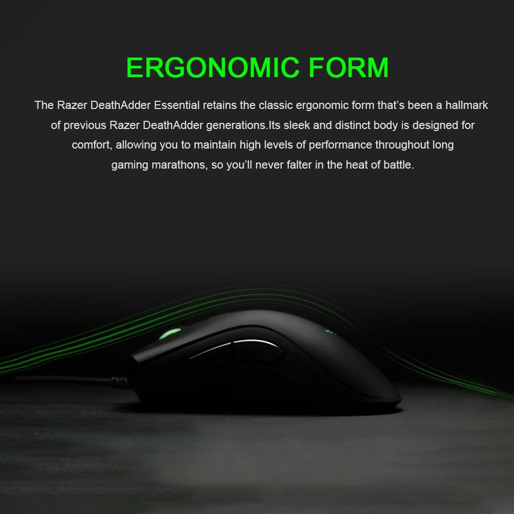 Razer Deathadder Essential Wired Gaming Mouse - Mainz Empire Pte Ltd