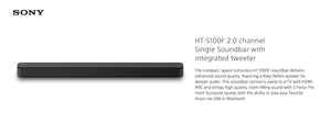 Sony 2ch Bluetooth Soundbar - Mainz Empire Pte Ltd