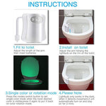 Smart Motion Sensor 8 Color LED Toilet Seat Night - Mainz Empire Pte Ltd