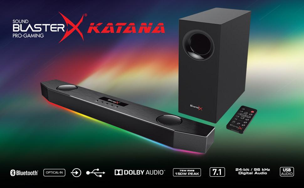 Creative Sound Blaster Katana V2 Bluetooth RGB Gaming Soundbar - Mainz Empire Pte Ltd