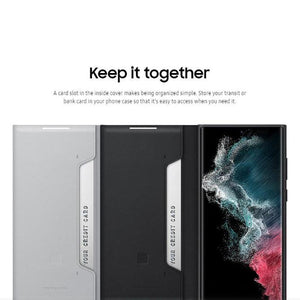 Samsung S22/S22+/S22 Ultra Smart LED View Cover - Mainz Empire Pte Ltd