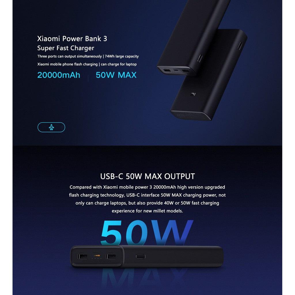 Xiaomi 20000mAh Power bank 3 Pro - Mainz Empire Pte Ltd