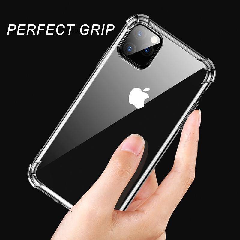 iPhone 12 Pro Max/12/12 Pro/12 Mini/11/11 Pro/11 Pro Max ShockProof Clear Case - Mainz Empire Pte Ltd