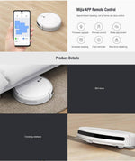 Xiaomi Mijia 3 in 1 APP Controlled 2200PA Smart Robot Vacuum Cleaner with Automatic Recharging Base Station - Mainz Empire Pte Ltd