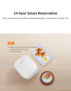 Xiaomi MIJIA Mini APP Controlled Electric Rice Cooker - Mainz Empire Pte Ltd