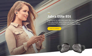 Jabra Elite 85T True Wireless Active Noise Cancellation Earbuds with 6 built-in mics - Mainz Empire Pte Ltd