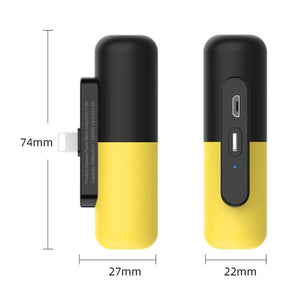 3000mAh Super Mini Emergency Capsule Power Bank (Type C/ Lightning) - Mainz Empire Pte Ltd