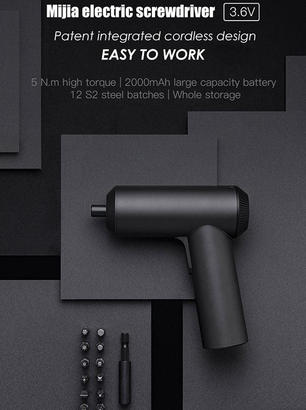 Xiaomi Mijia Type C Rechargeable Electric Precision Screwdriver - Mainz Empire Pte Ltd