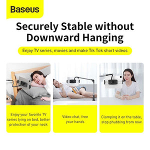 Baseus Flexible Clamp-On Phone/Tablet Holder - Mainz Empire Pte Ltd