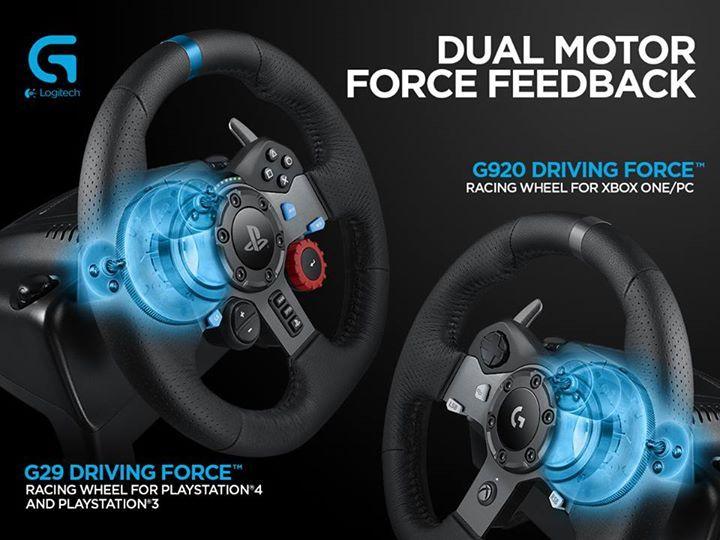 Logitech G29 Driving Force Race Wheel With Shifter - Mainz Empire Pte Ltd