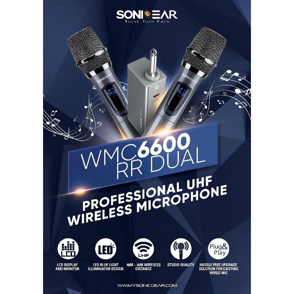 Sonicgear Dual UHF Wireless Microphone - Mainz Empire Pte Ltd