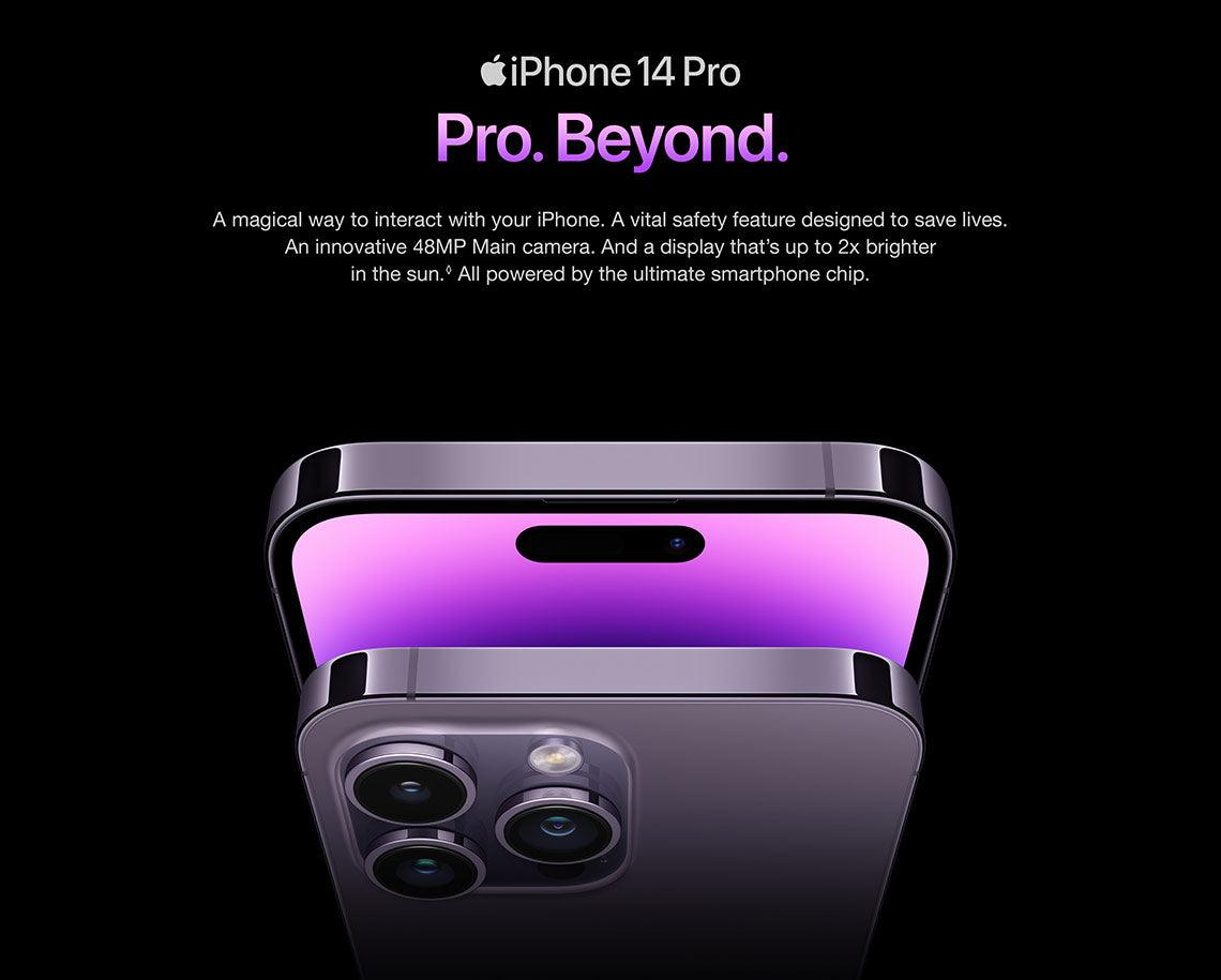 Apple iPhone 14 Pro/ 14 Pro Max 128GB/256GB/512GB/1TB - Mainz Empire Pte Ltd