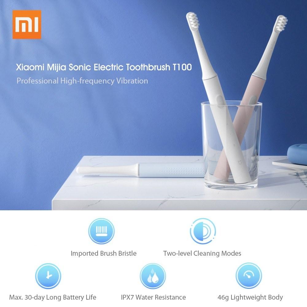 Xiaomi Mijia T100 Dual Mode Electric Rechargeable Toothbrush - Mainz Empire Pte Ltd