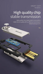 Baseus Bluetooth 5.0 Wireless AUX Transmitter - Mainz Empire Pte Ltd