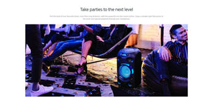 Sony MHC-V02 High Power Bluetooth Audio Speaker - Mainz Empire Pte Ltd