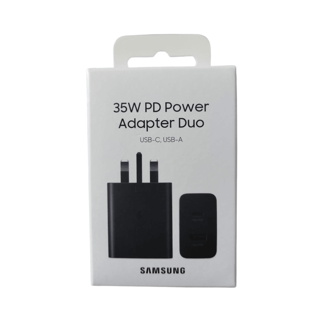 Samsung 35W DUO Fast Charging Power Adapter Charger - Mainz Empire Pte Ltd