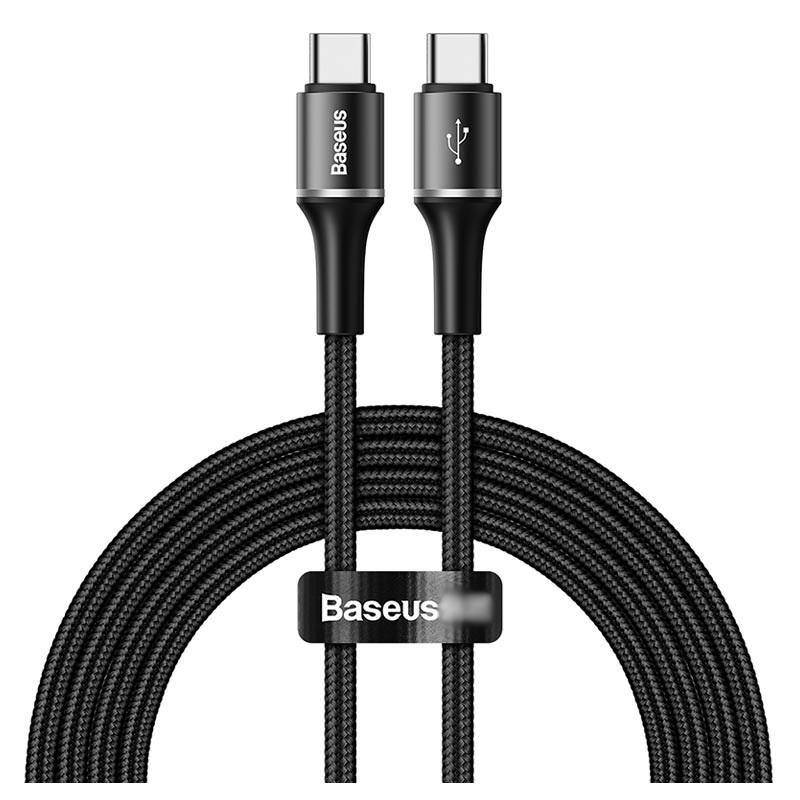 Baseus 60W USB Type C To Type C Fast Charging Cable - Mainz Empire Pte Ltd